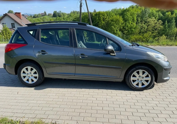 Peugeot 207 cena 10800 przebieg: 166800, rok produkcji 2008 z Dobczyce małe 232